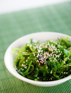 Paleo diet seaweed salad